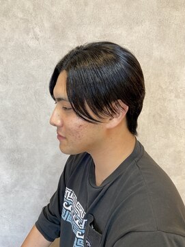 ジールサロン つくば本店 【曲がる縮毛矯正】ナチュラル縮毛矯正×センターパート