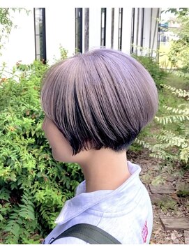 ルプラ ガーデン(le-pla garden) アンブレラカラー#ダブルカラー#マッシュショート#豊橋#豊川