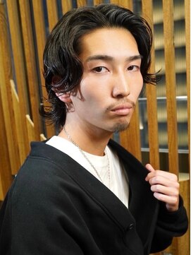 プレミアムバーバー 目黒店(PREMIUM BARBER produce by HIRO GINZA) ミディアムスパイラル