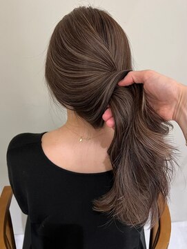 ジルブラン 京都(JIL BLAN) ハイライトバレイヤージュダブルカラーケアブリーチ30代40代