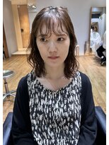 ジェノ(JENO by apish) ミディアム/ミディアムパーマ/ゆるめパーマ