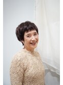 ★大人ショート＃パーマスタイル 40代50代60代似合わせカット