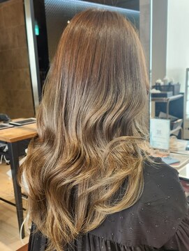 アフロート ギンザ(AFLOAT GINZA) 【Nanako。】韓国レイヤーベージュカラー