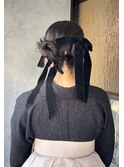 慶應義塾大学卒業式袴着付けヘアアレンジ☆日吉