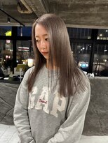 ネアー 新潟(NEER)&nbsp;イメチェン/ホワイトブロンド/外ハネボブ/美髪/ワイドバング