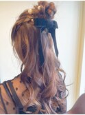 結婚式などに お呼ばれヘア ヘアセット
