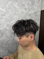 メルティエ(Mertie)&nbsp;ツイストスパイラルパーマ×ハイライト