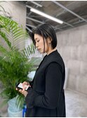 ラベンダーアッシュ☆ボブ