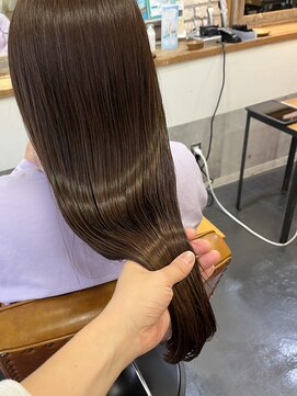 ポタム 東中野(potamu) 梅雨に負けない!ストレートヘア