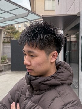 フジヤマ バーバー ショップ(FUJIYAMA BARBER SHOP) フリンジカット/海外ボーイ/ニュアンスピンパーマ