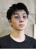 メンズショートラフショート刈り上げ無し熊本下通