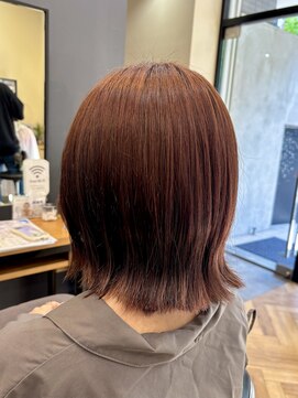 アルター(aL ter) 【オレンジピンク】ホワイトグレージュ/ミニウルフ/中島/鎌取