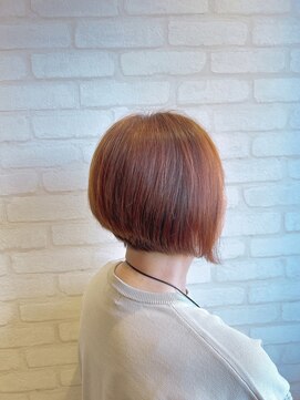 ルートプラス(RoutePlus) 前下がりボブショートスタイル