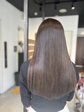 フリック 堺東店(FLICK) 髪質改善カラー/ベージュカラー/ロングヘアー