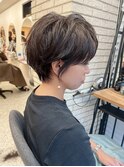 ショート　ふんわりショー　耳掛けショート