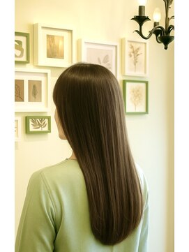 ヘアーディープ(hair deep) ロング×オリーブブラウン