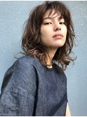 【新宿】ウルフレイヤーゆるふわパーマ20代30代40代似合わせ