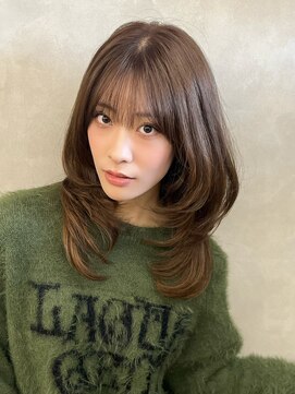 オムニス 表参道(Omnis) ざくざくレイヤーハッシュカット表参道ワンカールレイヤー