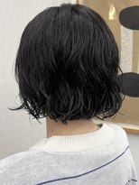 シベルバレー 横浜(sibell)&nbsp;ショートパーマヘアレイヤーパーマボブコテ巻きパーマボブパーマ