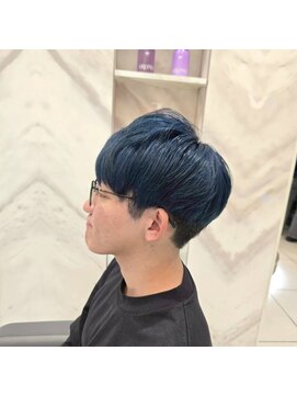 アース 千葉店(HAIR&MAKE EARTH) ブルーアッシュ