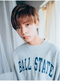 束感マッシュショート