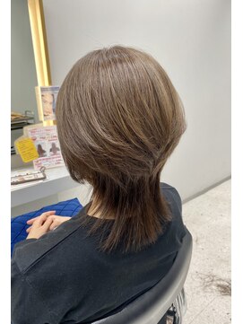 フィゼル 梅田茶屋町(fizelle) 髪質改善☆ うる艶ウルフスタイル【フィゼル茶屋町店】