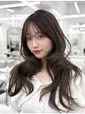 韓国スタイル/ナチュラルくびれヘア_くびれ巻き_レイヤーカット