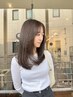 【平日/弘津限定】お手入れ簡単！前髪ストレート　￥6710～