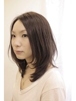 カノープス ヘアアンドメイクアップ(Canopus hair&make up) つやナチュラルミディ[アースカラー/シアーグレージュ/パーマ]