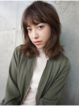 リパブリッシュ バイ ゴズウェルヘア(Republish by Goeswell Hair) シースルーバングミディ