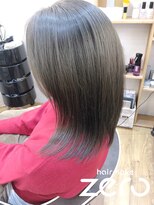 ヘアメイクゼロ 坂戸駅前店(hairmake zero)&nbsp;ゼフィラム　アディクシー　シルバー