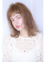 ネオリーブニコ 大井町店(Neolive Nico)&nbsp;【neolive nico 大井町店】　ほつれパーマ　くびれセミディ