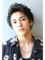 ブラン 天王寺(Blanc)&nbsp;【Blanc/天王寺】無造作ショート＿ワイルドアップバング re1n