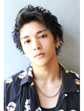 ブラン 天王寺(Blanc) 【Blanc/天王寺】無造作ショート＿ワイルドアップバング re1n