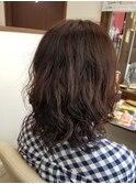 朝が楽ちんパーマ