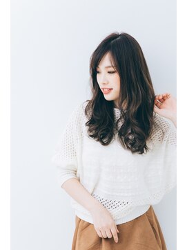 ビュートアール(beaut R a';r) 抜け感ハイライトのヌーディーロング