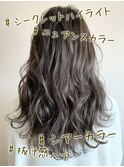 #シアーベージュ#スモーキーカラー#透け感#シースルーカラー