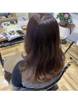 アルマヘアー(Alma hair by murasaki)&nbsp;◎大人気チョコブラウンのセミロング◎
