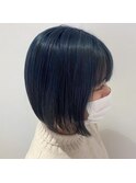 ブルーカラー×ミニボブ【川村】