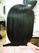 オリーブ(olive) キラ髪ストレートボブ