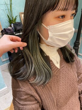 ロンドフルール 大宮東口(Lond fleur) lond fleur小泉 イヤリングカラー×くびれヘア