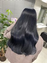 ニノ(nino) 【NINO】大人な艶感 ディープネイビーブルー