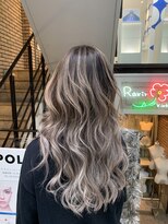 ラフ 難波店(LAFF)&nbsp;#黒髪#ボブルフ#ネビージュ#小顔#ワンレン