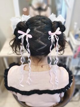 ヘアセットサロン ミント(Hair set salon MINT) ツインお団子