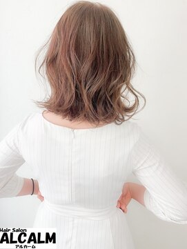 ヘアーサロン アルカーム(Hair salon ALCALM) ミディアム　外ハネ