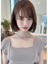 内巻きボブ