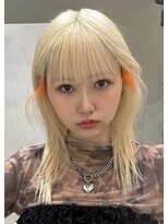 ディーン 名駅店(DEAN) ブリーチカラー　ハイトーンカラー　デザインカラー　ブロンド