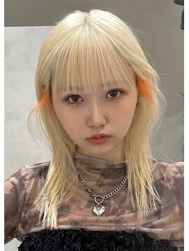 ディーン 名駅店(DEAN) ブリーチカラー ハイトーンカラー デザインカラー ブロンド