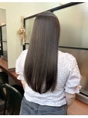 髪質改善ストレート_ロングヘア