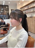 小顔カット